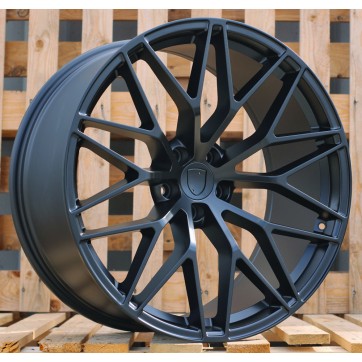 Джанта R21x11  5X130  ET  58  71.6  3S1067  (IN3082F)  Black Half Matt (BLHM)  Fits for PORCH  (A)  (HYBRID FORGED Rear+Front)