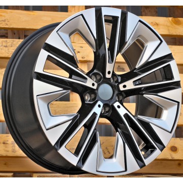 Джанта R21x8.5  5X112  ET  32  66.6  H3521F  Black Polished (MB)  For BMW  (A)  (HYBRID FORGED New 5 Series VIII / i5 (G60/G61/G68) Rear+Front)