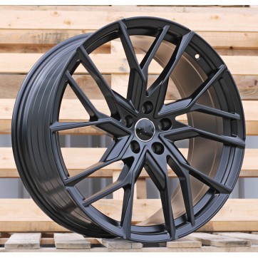 Джанта R21x8.5  5X112  ET  40  57.1  YF5771  Black Half Matt (BLHM)  For AUD  (K7)  (HYBRID FORGED Q4 e-tron (Front))