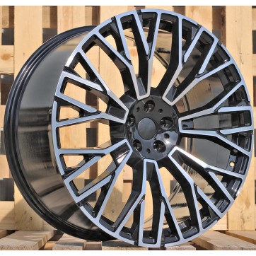 Джанта R21x9.5  5X112  ET  37  66.6  3S1111  Black Polished (MB)  For BMW  (K4+P)  (HYBRID FORGED New BMW X5)