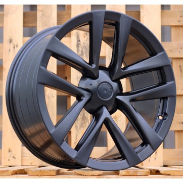 Джанта R21x9.5  5X120  ET  40  64.1  YF5591  Black Half Matt (BLHM)  Fits for TESLA  (Z6)  (HYBRID FORGED (Model S)(Rear+Front))
