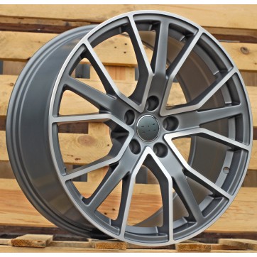 Джанта R21x9  5X112  ET  30  66.5  B5131  (IN5348)  Grey Polished Half Matt (MGHM)  For AUD  (Z5+P2)