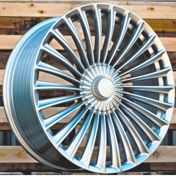 Джанта R21x9  5X112  ET  30  66.6  FBX202  Silver Shining (SS)  For MER  (Z6)  (HYBRID FORGED Rear+Front)