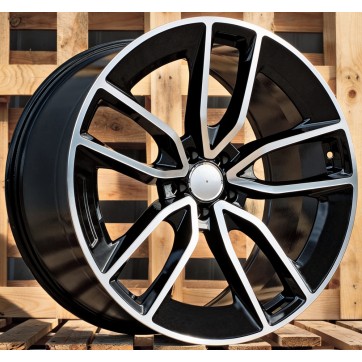 Джанта R22x10  5X112  ET  56  66.6  B5949  Black Polished (MB)  Fits for MER  (Z7)  (Fit for New GLS/GLE (Rear+Front))