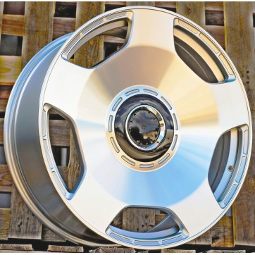 Джанта R22x10  5X130  ET  36  84.1  F5133  (H3305F)  Machined Silver (MS)  Fits for MER  (M)  (HYBRID FORGED MONOBLOCK)