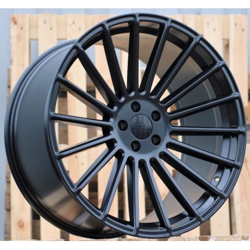 Джанта R22x11.5  5X112  ET  38  66.6  HX010  Black Half Matt (BLHM)  Fits for HAXER  (Z1)  (Rear+Front)