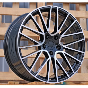 Джанта R22x11.5  5X130  ET  61  71.6  FE179  Black Polished (MB)  Fits for PORCH  (P1+A)  (Rear+Front)