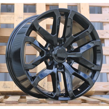 Джанта R22x9  6X139.7  ET  24  78.1  D1444  Satin Black (SB)  Fits for 4X4  (K3)