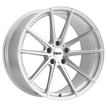Джанта TSW BATHURST 20X10 5x114.3 ET 40 76.10 SILVER W/ MIRROR CUT FACE