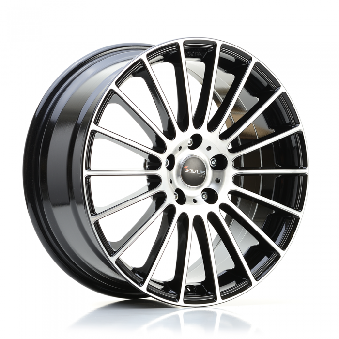 Джанта AVUS AC-M03 16x6.5J 5x100 ET36 73.1 BLACK POLISHED
