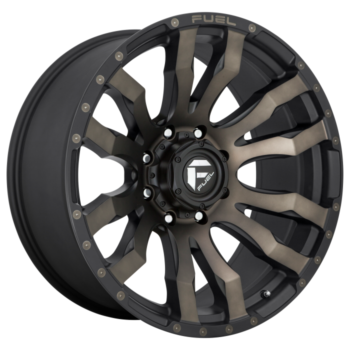 Джанта Fuel 1PC D674 BLITZ 17X9 5x127 ET -12 71.50 MATTE BLACK DOUBLE DARK TINT