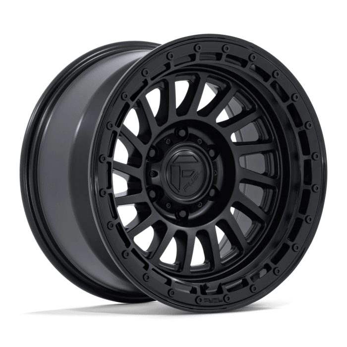 Джанта Fuel 1PC FC897 HAVOC 17X9 6x139.7 ET 1 106.10 MATTE BLACK W/ GLOSS BLACK LIP
