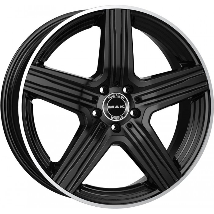 Джанта MAK LEWIS GLOSS BLACK MIRROR RING 10Jx21" 5x112 ET62 CB66.6