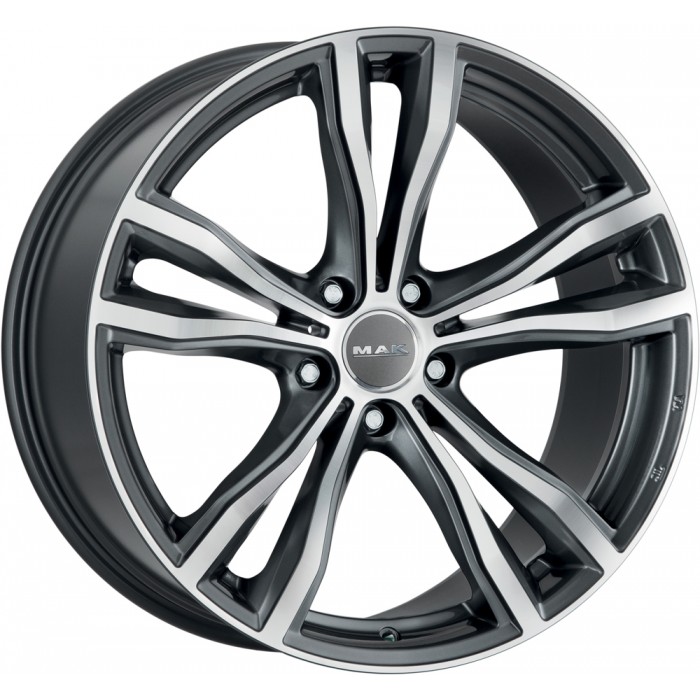 Джанта MAK X-MODE GUN MET-MIRROR FACE 10.5Jx21" 5x112 ET43 CB66.6