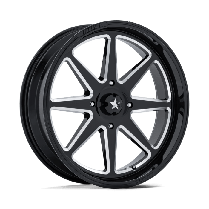 Джанта MSA Offroad Wheels M54 SPARK UTV 22X7 4x156 ET 0 115.10 GLOSS BLACK MILLED