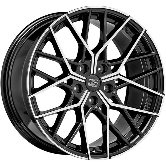 Джанта MSW MSW 74 GLOSS BLACK FULL POLISHED 10.5Jx20" 5x112 ET40 CB66.6