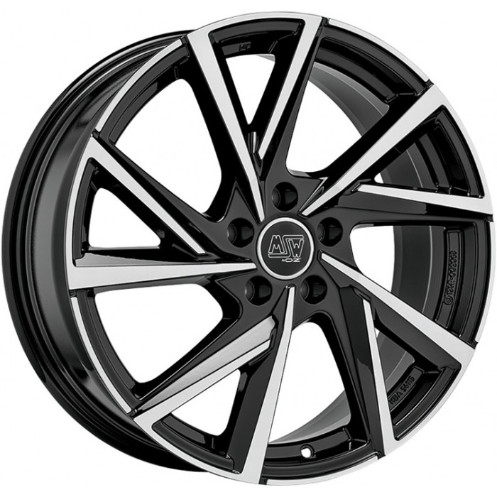 Джанта MSW MSW 80-5 GLOSS BLACK FULL POLISHED 7.5Jx17" 5x112 ET36 CB66.6