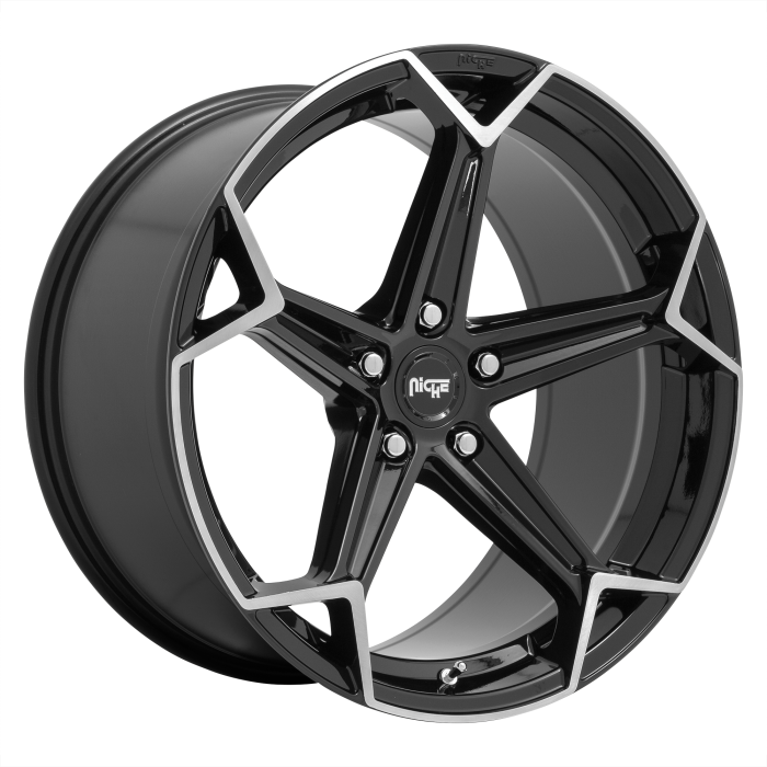 Джанта Niche 1PC N259 ARROW 20X10.5 5x112 ET 40 66.56 GLOSS BLACK BRUSHED