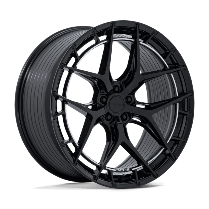 Джанта Niche 1PC NC286 RIVIERA 22X9 5x120 ET 27 74.10 GLOSS BLACK
