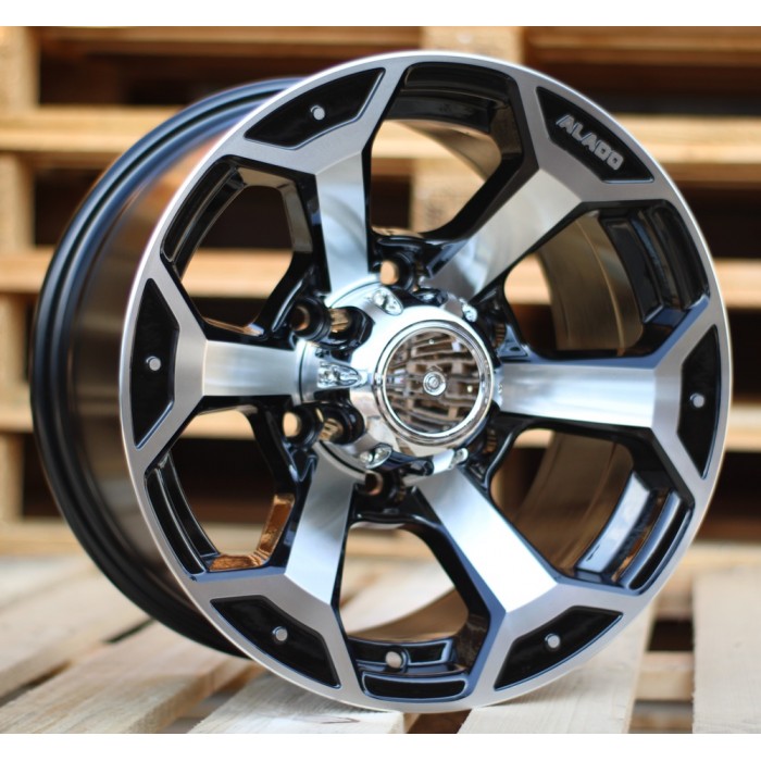 Джанта R15x10  6X139.7  ET  M44  110.1  BK321  Black Polished (MB)  Fits for 4X4  (R)