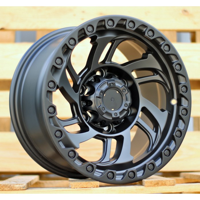 Джанта R15x8  6X139.7  ET  0  110.1  A6278  Black Half Matt (BLHM)  For 4X4  (P)