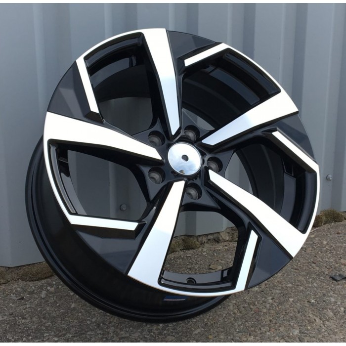 Джанта R16x6.5  5X114.3  ET  40  66.1  XE173  (BK5372)  Black Polished (MB)  Fits for NISS  (R+D5)