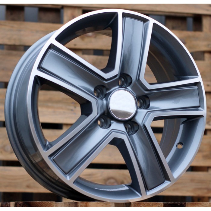 Джанта R16x6.5  5X130  ET  50  89.1  BK473  Grey Polished (MG)  For MER  (K4)  (4x4 (max 1250kg))