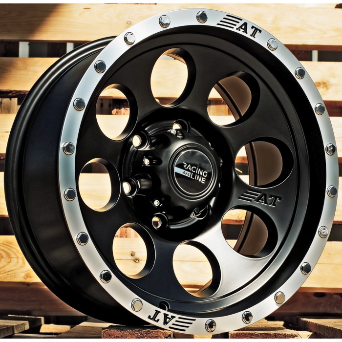 Джанта R16x8.5  6X139.7  ET  M15  110.1  B5187  Black Half Matt+Polished Lip (BLHMPL)  Fits for 4X4  (P)