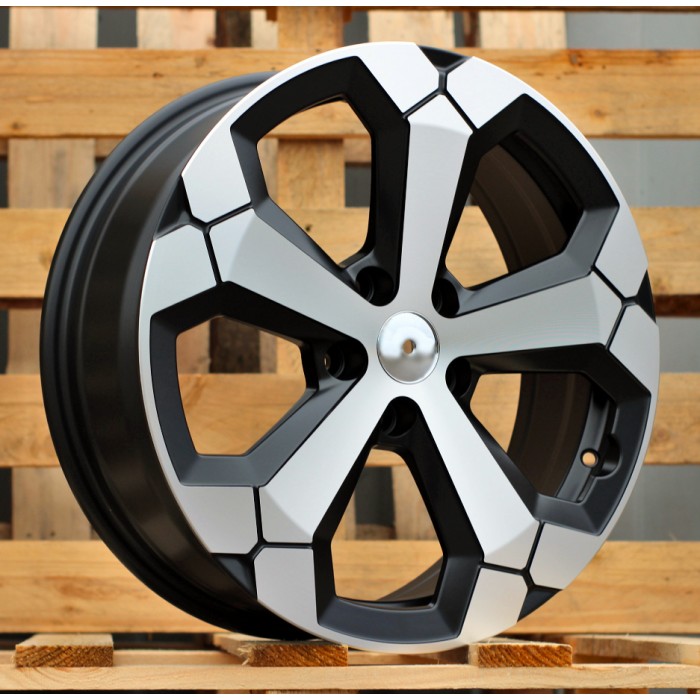 Джанта R17x6.5  5X114.3  ET  45  66.1  Y1274  Black Polished Half Matt (MBHM)  Fits for DACIA  (R+P+P2)