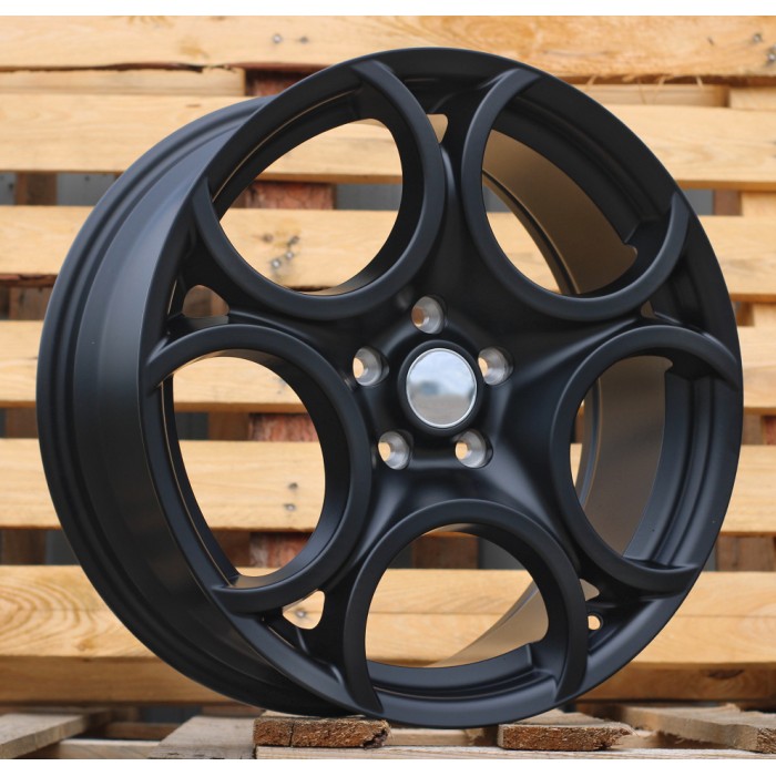 Джанта R17x7.5  5X110  ET  41  65.1  L1432  Black Half Matt (BLHM)  For ALFA  (P1)