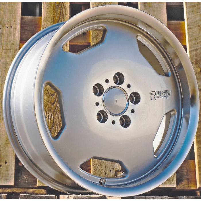 Джанта R17x7.5  5X112  ET  25  66.6  BK632  Silver+Polished Lip (SP)  Fits for MER  (R)  (REDGE ENGRAVE)