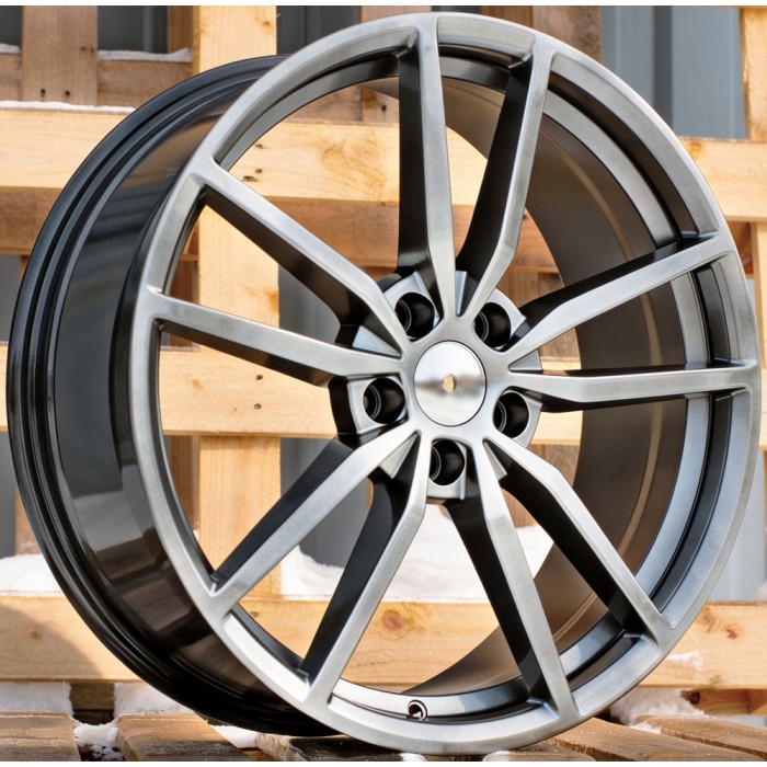 Джанта R17x7.5  5X112  ET  45  57.1  BK864  Hyper Black (HB)  Fits for VW  (R)