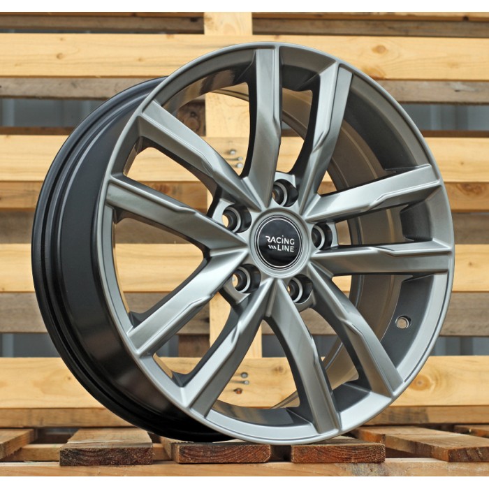 Джанта R17x7.5  5X112  ET  45  57.1  XFC61  (BK5182)  Hyper Black (HB)  Fits for VW  (D3+K4+Z7)
