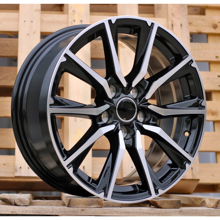 Джанта R17x7.5  5X114.3  ET  40  60.1  H3347F  Black Polished (MB)  Fits for TOYOT  (Z3+K7)  (HYBRID FORGED)