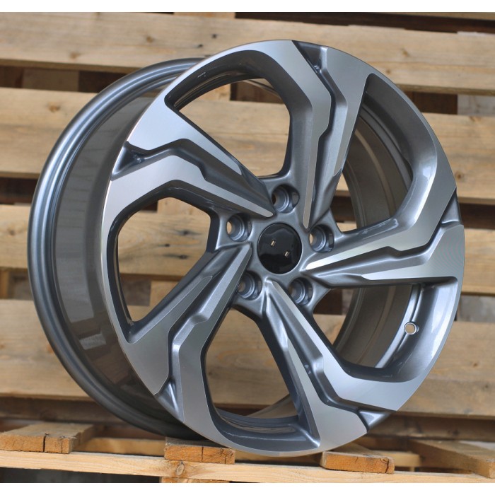 Джанта R17x7.5  5X114.3  ET  45  64.1  I7109  Grey Polished (MG)  Fits for HOND  (P2)