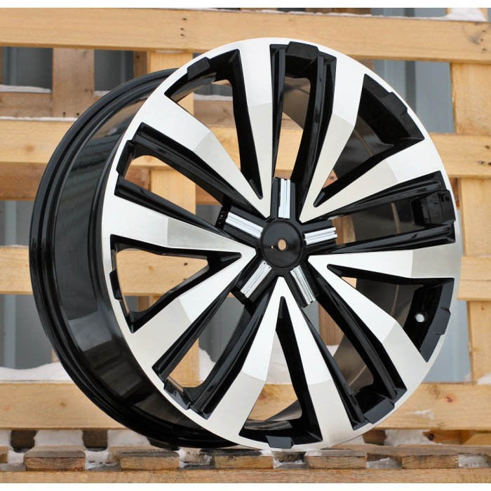 Джанта R17x7.5  5X120  ET  50  65.1  A5377  Black Polished (MB)  Fits for VW  (P)