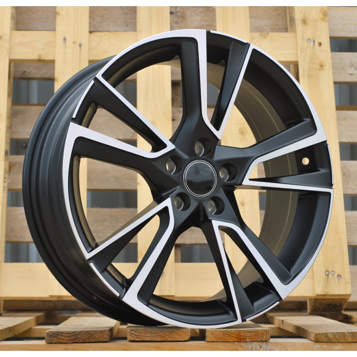 Джанта R17x7  5X100  ET  46  57.1  IN3627F  Black Polished Half Matt (MBHM)  Fits for SKODA  (Z5)  (HYBRID FORGED)