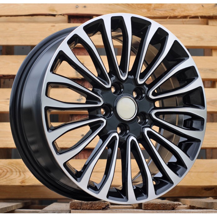 Джанта R17x7  5X108  ET  50  63.3  Y1158  Black Polished (MB)  Fits for FORD  (L4+P)