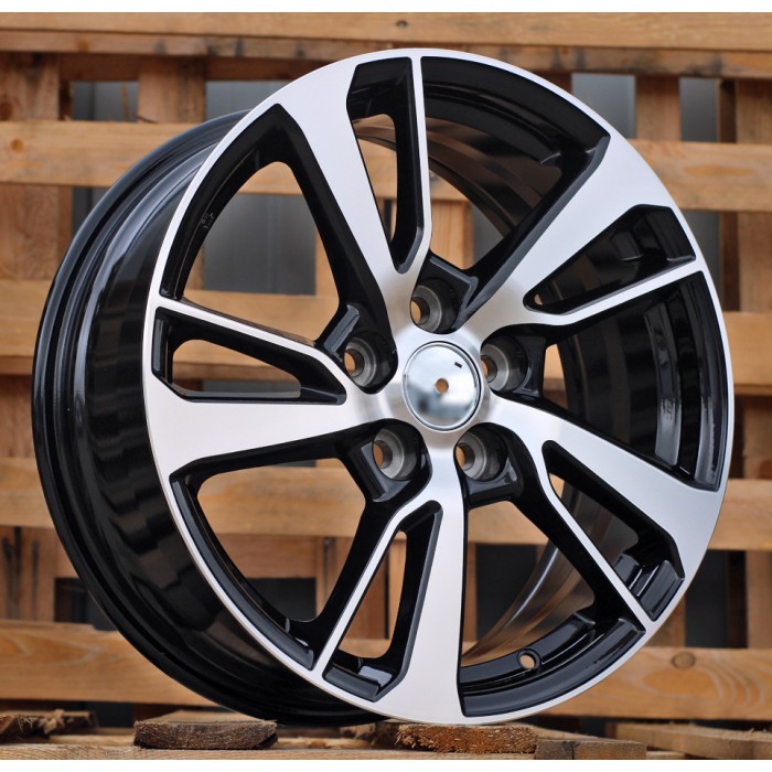 Джанта R17x7  5X114.3  ET  35  60.1  I5300  Black Polished (MB)  Fits for TOYOT  (P1)