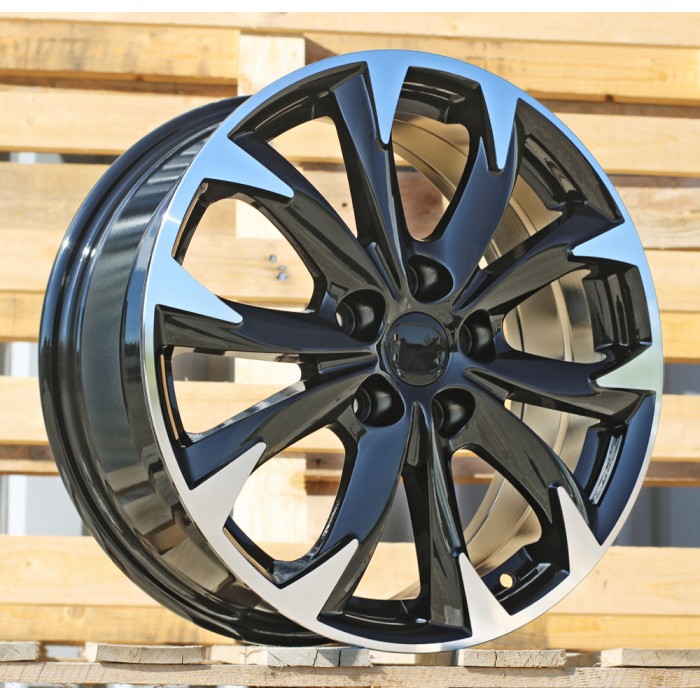 Джанта R17x7  5X114.3  ET  50  67.1  BY177  Black Polished (MB)  For MAZDA  (Z6)