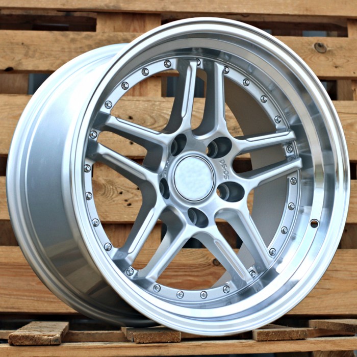 Джанта R17x8.5  5X120  ET  20  74.1  A5863  Silver+Polished Lip (SP)  Fits for BMW  (P)  (Only Rear+Front)