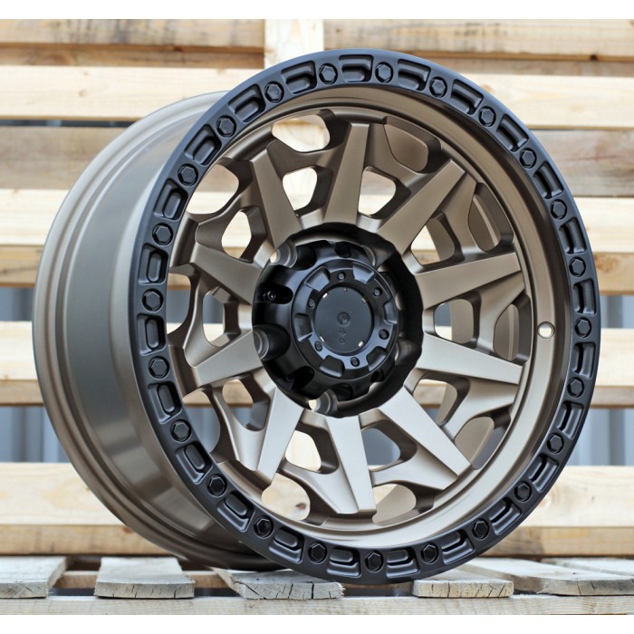 Джанта R17x8.5  5X150  ET  M12  110.5  H1031  Matt Bronze + Black Lip (YYMBL)  Fits for 4X4  (P2)