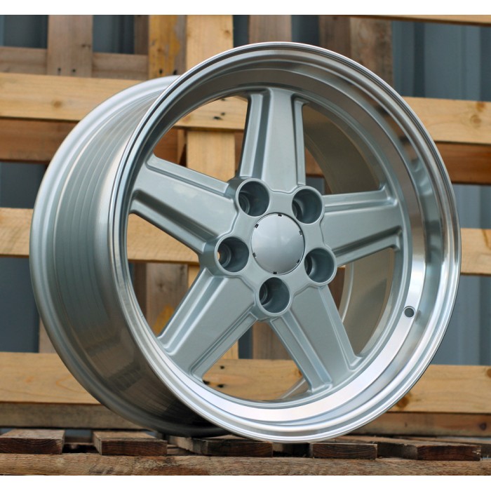 Джанта R17x8  5X112  ET  19  66.6  FD5938  Silver+Polished Lip (SP)  Fits for MER  (P)  (Rear+Front)