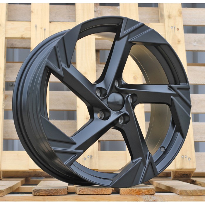 Джанта R18x7.5  5X112  ET  45  57.1  YF5754  Black Half Matt (BLHM)  Fits for VW  (Z5)  (HYBRID FORGED)