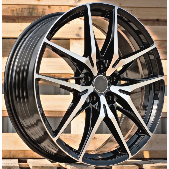 Джанта R18x7  5X114.3  ET  35  60.1  3S1405  Black Polished (MB)  Fits for TOYOT  (K4)  (HYBRID FORGED)