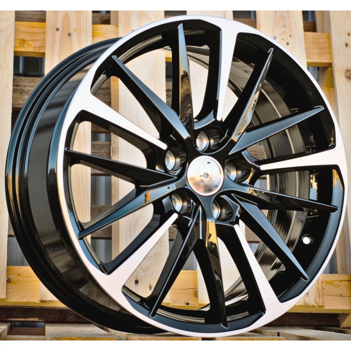 Джанта R18x7  5X114.3  ET  35  60.1  IN0184  Black Polished (MB)  Fits for TOYOT  (Z5)