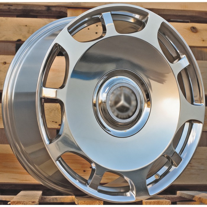 Джанта R18x8.5  5X112  ET  35  66.6  FBX007-8-X  Full Polished (FPL)  Fits for MER  (P2+P1)  (HYBRID FORGED)