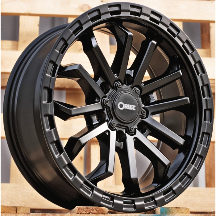 Джанта R18x8.5  6X139.7  ET  35  106.1  F3090  Satin Black (SB)  Fits for 4X4  (K3)  (HYBRID FORGED)