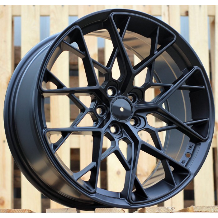 Джанта R18x8  5X100  ET  35  57.1  Q1131  (BK5929)  Black Half Matt (BLHM)  Fits for RACIN  (P)