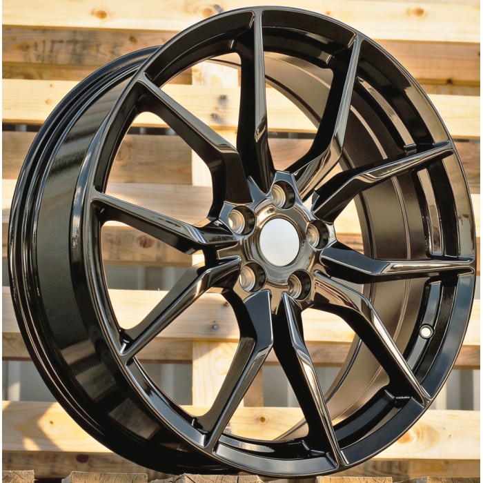 Джанта R18x8  5X108  ET  45  63.4  I5406  Gloss Black (GB)  Fits for FORD  (P1)